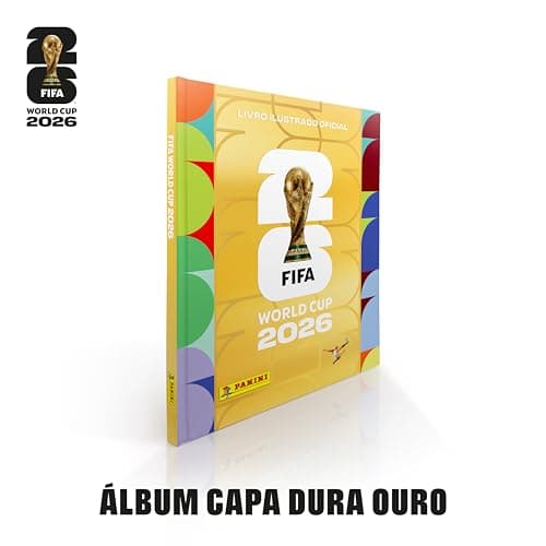 Copa do Mundo 2026 Álbum Capa Dura Ouro FIFA WORLD CUP 2026™